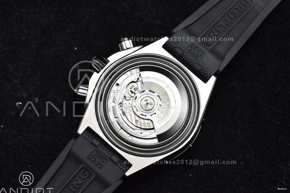 Robber Edition Green Chronomat BLSF On A7750 44mm Bracelet Best SS 1:1 B01 Dial 0325